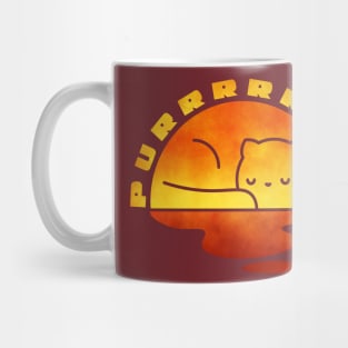 Sunset Purrr Mug